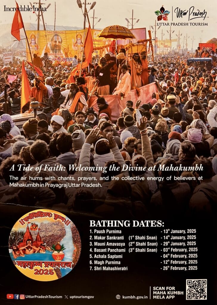 Prayagraj Maha Kumbh Mela 2025 shahi snan dates